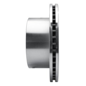 Ford F-250 Super Duty Brake Rotor (1) - Rear Left - R1 Concepts - Drilled & Slotted - Silver - `05-`12